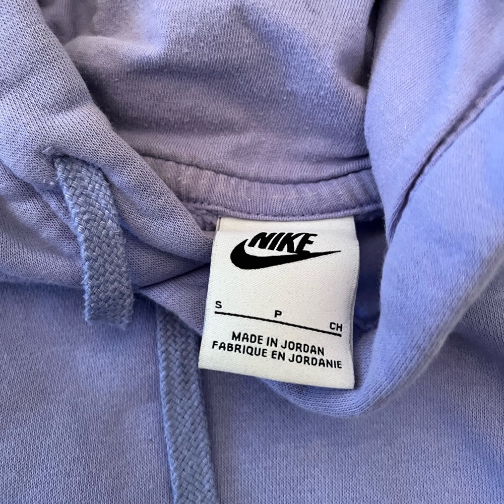 Nike Men's Lilac Ice Club Fleece Pullover Hoodie - Size Small - Picture 8 of 10